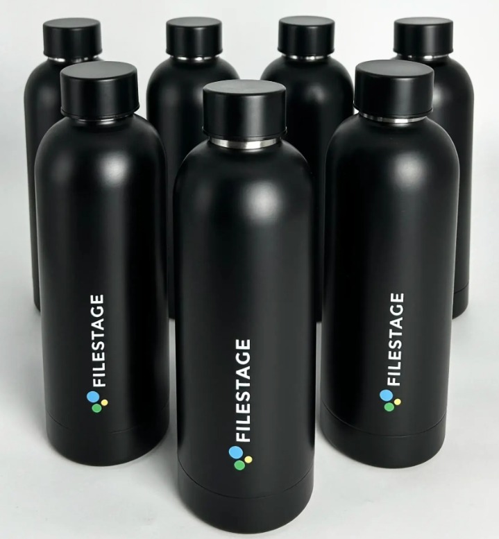 500 ml Geri Dönüştürülmüş Paslanmaz Çelik Termos Şişe 501